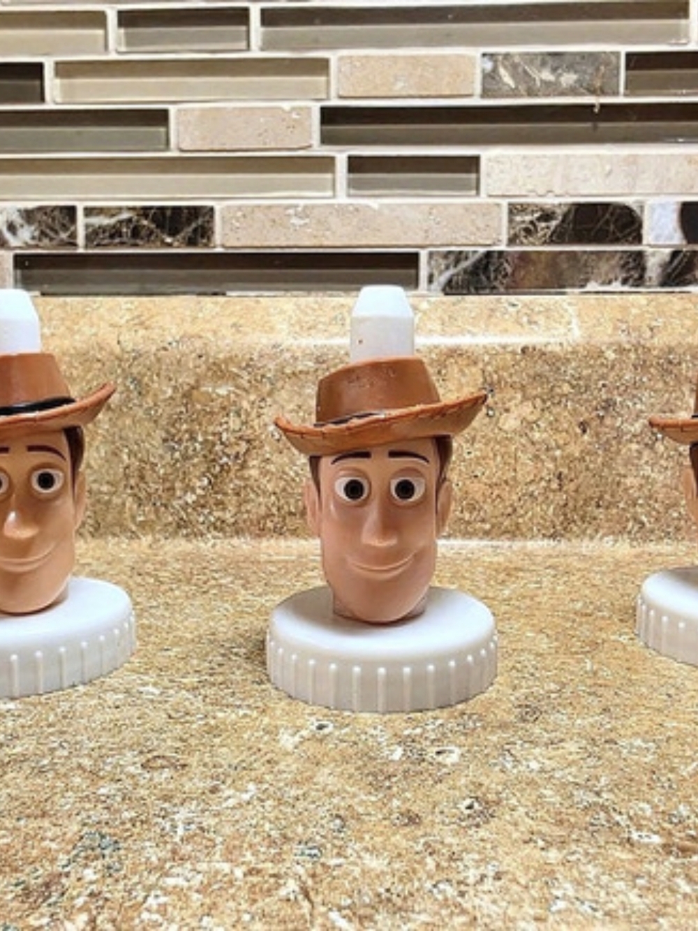 Good2Grow Toy Story Woody Juice Topper Set of 3